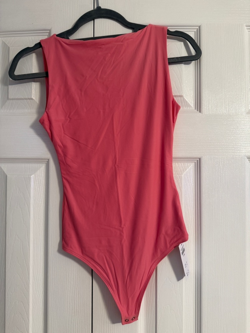 NWT Abercrombie & Fitch Soft Matte Slash Bodysuit